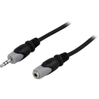 DELTACO Audio cable 3.5mm ha - ho, 2m / MM-160