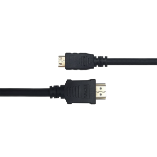 Cable DELTACO HDMI - mini HDMI, 4K UHD in 60Hz, 2m, black / HDMI-1026-K / R00100008