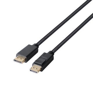 DisplayPort cable DELTACO DP 1.4, 8K@60Hz, 4m, black / DP8K-1040-LSZH