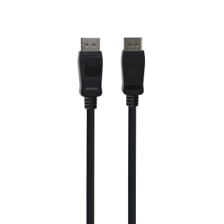 DisplayPort cable DELTACO DP 1.4, 8K@60Hz, 5m, black / DP8K-1050-LSZH