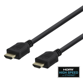 HDMI cable DELTACO 4K UHD, 7m, black / HDMI-1060-K / 00100016