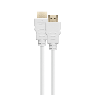 Ultra High Speed HDMI Cable DELTACO 2M, eARC, QMS, 8K at 60Hz, 4K at 120Hz, white / HU-20A-R