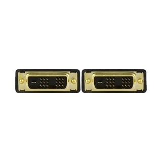 DELTACO DVI Single Link Monitor Cable, DVI-D 18 + 1-pin ha-ha, gold plated contacts, 2m, black / VE011-A