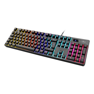 Keyboard DELTACO GAMING mechanical, UK, RGB, black / GAM-112-UK