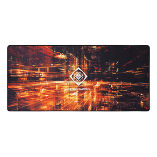 Mouse pad DELTACO GAMING XL, 900x400x4mm, black with abstract pattern / GAM-098