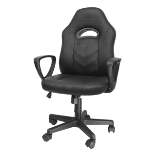 Gaming chair DELTACO GAMING Junior, PU leather, black / GAM-094