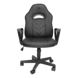 Gaming chair DELTACO GAMING Junior, PU leather, black / GAM-094
