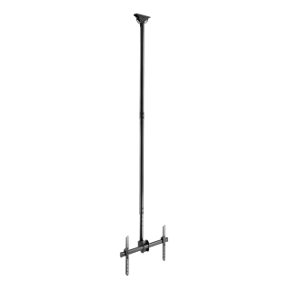 Telescopic fully articulating ceiling mount DELTACO OFFICE 37-70 ", 2500 - 3000 mm, black ARM-0402