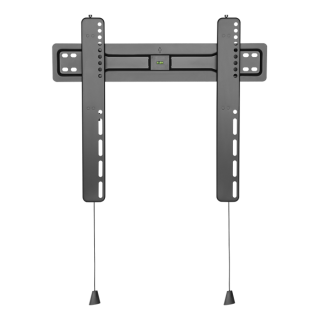 Fixed wall mount DELTACO OFFICE ultra-slim, 32"-55", 35kg, 100x100-400x400, black / ARM-0150