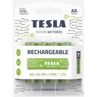Batteries Tesla AA Rechargeable+ HR06 2400 mAh (4 pcs) (16060421)