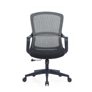 Up Up Darwin ergonomic office chair Black, Black fabric + Grey mesh
