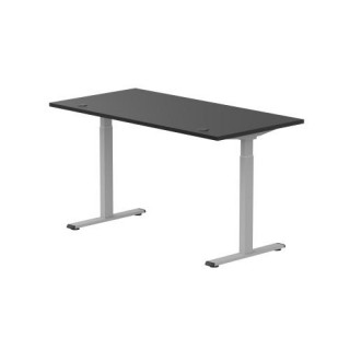 Adjustable Height Table Up Up Bjorn Gray, Table top L Black