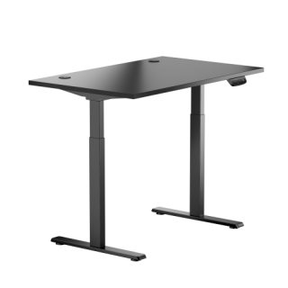 Adjustable Height Table Up Up Bjorn Black, Table top M Black