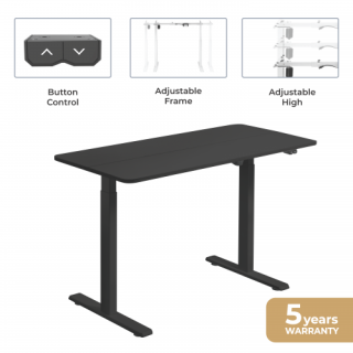 Adjustable Height Table Up Up Frigg Black