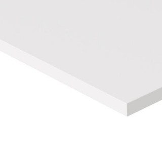 Laminated particle board Table top Up Up, white 1200x750x25mm