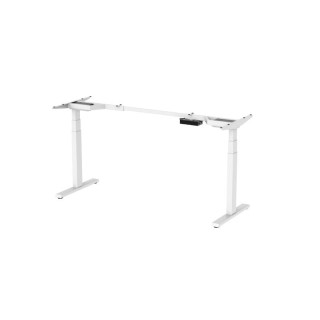 Adjustable Height Table Frame Up Up Thor, White