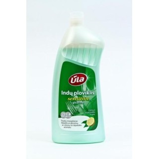 Dishwasher detergent Ūla Sensitive, with glycerin, koncentrated 1l