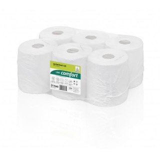 WEPA Centre Feed Rolls for Feed point system RPMB1300,1-Ply, 300m, recycled tissue, (6pc