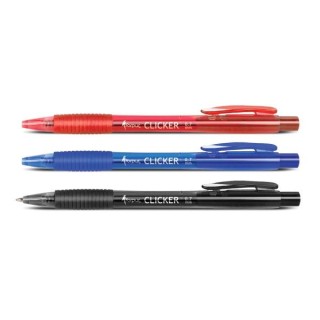 Ball pen Forpus Clicker, 0.7mm, Red  1203-005