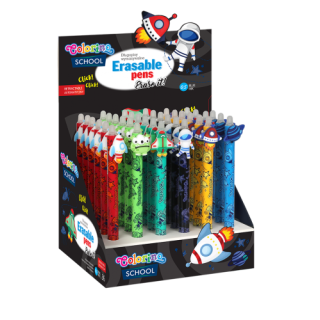 Retractable erasable pen Colorino Space Life