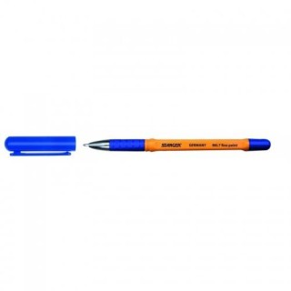STANGER Ball Point Pens 0,7 finepoint Softgrip, blue, Box 50 pcs. 18000300056