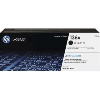 HP 136A (W1360A) toner cartridge, Black (1150 pages)