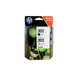HP Ink No.302 Black + Color (X4D37AE)
