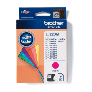 Brother LC223 (LC223M) Ink Cartridge, Magenta