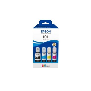 Epson 101 EcoTank (C13T03V64A) Ink Cartridge, Black, Cyan, Magenta, Yellow, Multipack 4 colours
