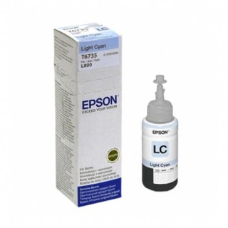 Epson T6735 (C13T67354A) Ink Refill Bottle, Light Cyan