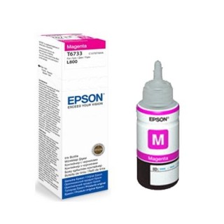 Epson T6733 (C13T67334A) Ink Refill Bottle, Magenta