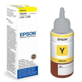 Epson T6644 (C13T66444A) Ink Refill Bottle, Yellow