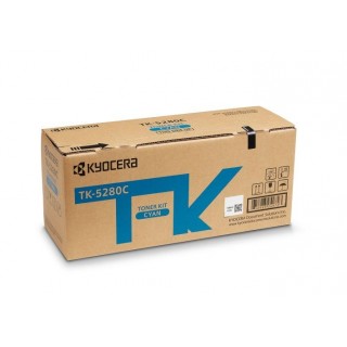 Kyocera TK-5280C Toner Cartridge, Cyan