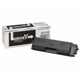 Kyocera TK-580K Toner Cartridge, Black