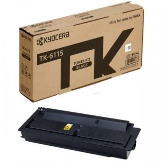 Kyocera TK-6115 (1T02P10NL0, TK6115) Toner Cartridge, Black
