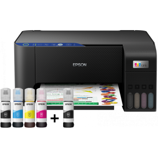 Epson EcoTank L3251 Printer Inkjet A4, Colour, MFP, WiFi (SPEC)