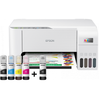 Epson EcoTank L3256 Printer Inkjet Colour MFP A4 33 ppm USB WiFi