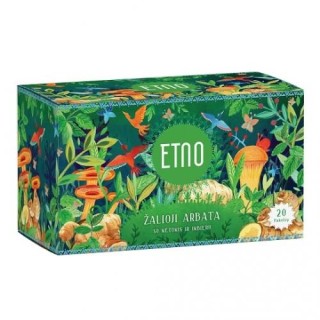 ETNO Green Tea with Mint and Ginger 30g (1.5g x 20pcs)