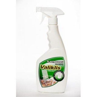 Plastic cover cleaner, with nozzle, 500ml