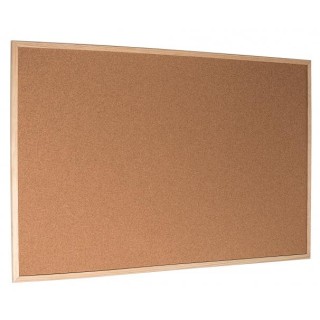 Esselte Pinboard Cork Standard wood frame 90 x 60 cm