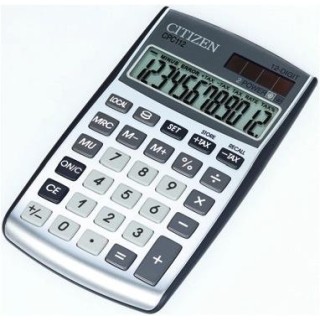 CITIZEN Pocket Calculator CPC-112BKWB black