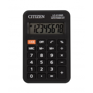 CITIZEN Pocket Calculator LC-210NR
