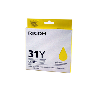 Ricoh Ink Cart. GC31Y Yellow (405691)