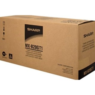 Sharp MXB20GT1 Toner Cartridge, Black (8000 Pages)