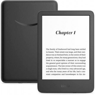 Amazon Kindle eBook Reader 6'', 16GB, Wi-Fi, Bluetooth, 2022 release, Black