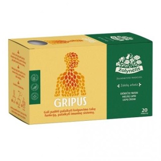 Žolynėlis herbal tea Gripus, 30g (1,5x 20)
