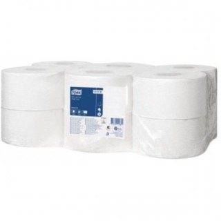 Toilet paper Tork Universal Mini Jumbo T2, 1-Ply, 240m, Recycled tissue, grey, 12pcs