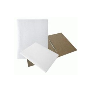 Cardboard binder SMLT, A4, 300g, white without printing, cardboard 0814-202