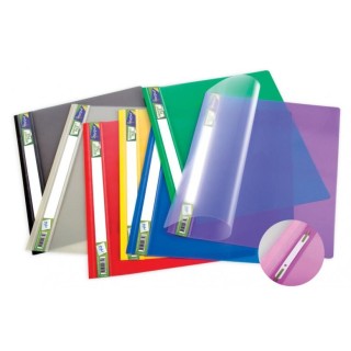 Binder with transparent cover Forpus Premium, A4 +, blue