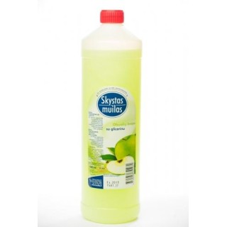 Soap, liquid, with glycerin, apple, 1l